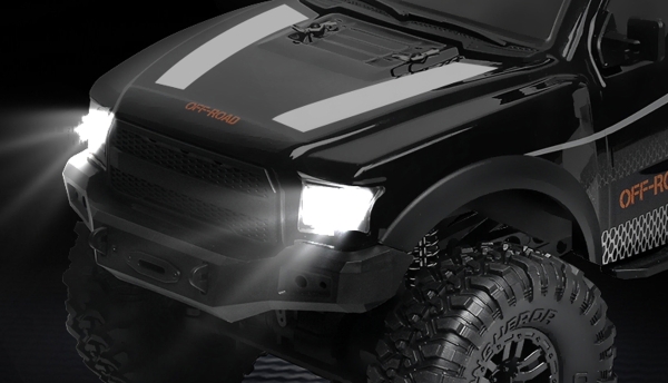22593 Dirt Climbing PickUp Crawler 4WD 1:10 RTR schwarz